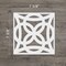 Ekena Millwork Extra Small Baytown Decorative Fretwork Wall Panels in Architectural PVC, 7 3/8"W x 7 3/8"H x 3/8"T WALP08X08BYT - alternate 2